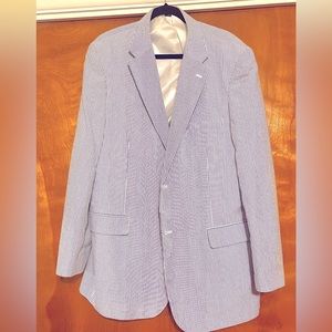 Seer Sucker Blazer, Like New!